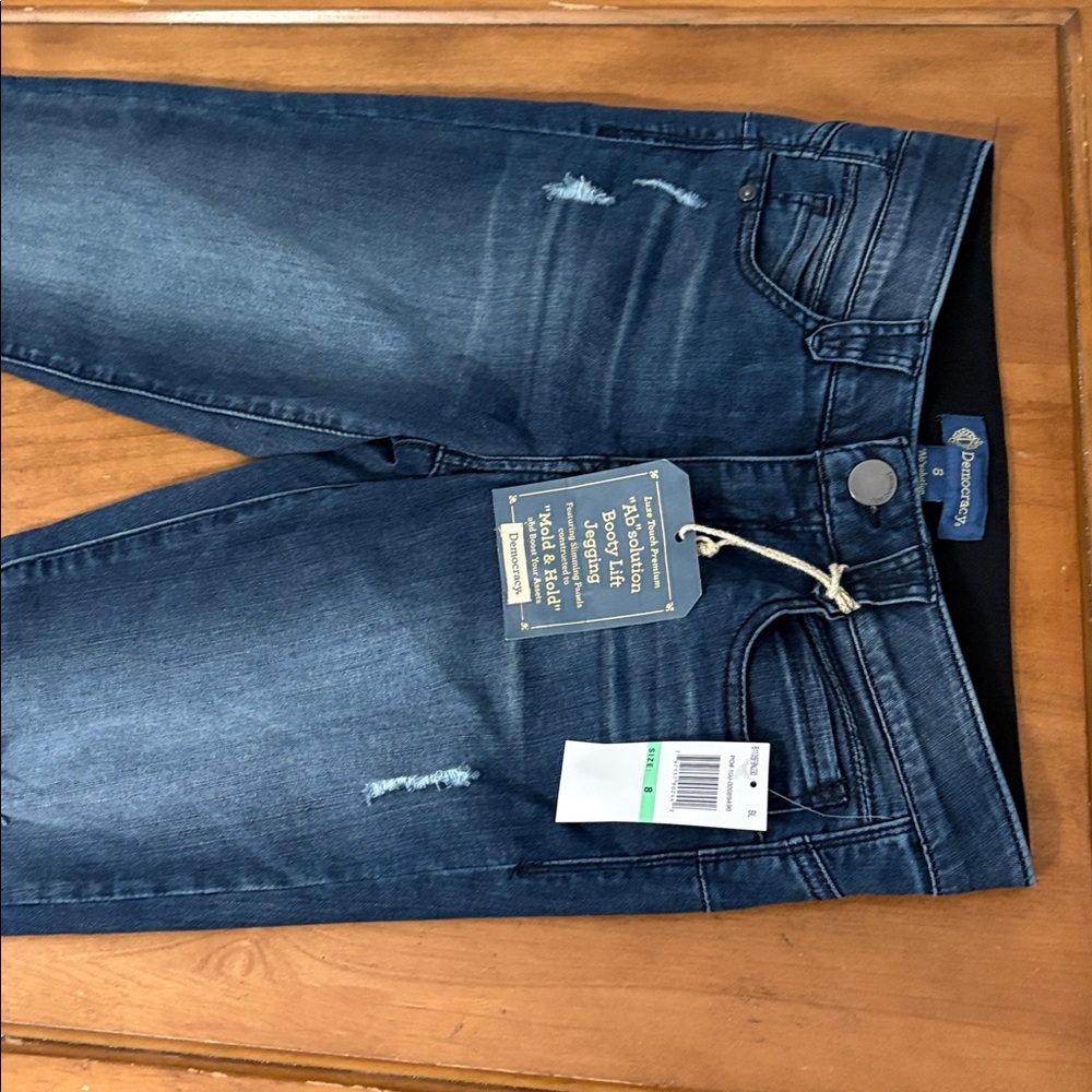Democracy NWT Booty Lift Jeggings Size 8 - Picture 4 of 15